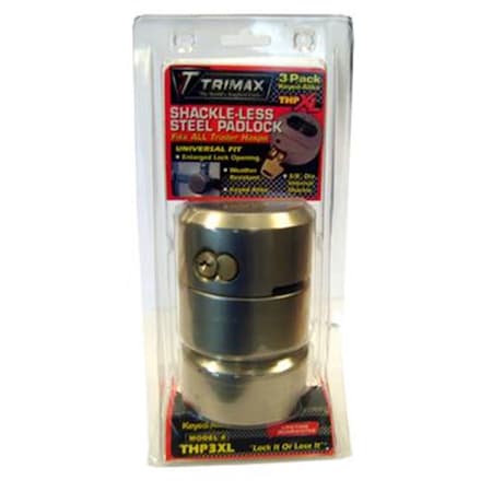 Trimax THP3XL Padlock - 1 In. Shackle T69-THP3XL